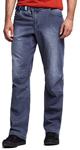 Ocun Hurrikan Jeans Boulderhose Middle Blue,XL