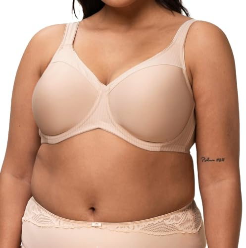 Triumph - Modern Soft & Cotton W01 - Minimizer-BH (85C Neutral Beige)