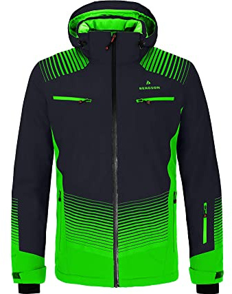 Bergson TAAVI | Herren Skijacke, wattiert, 20000 mm Wassersäule, Night Sky [367], 48 - Herren