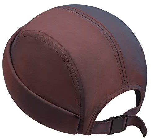 CLAPE Nylon Docker Cap Casquette sans Visiere à 5 Panneaux Bonnet Marin Miki Cuffed Brimless Hat Chapeau de Docker Imperméable