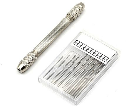 Veemoon 10St Nussbaum Maschinenbau-Bohrer Mikrobohrer Schleifkopf Handbohrer Glasbohrer Bohrer aus Keramik Bienenwachs Schleifbits Bits zum Schleifen Schnitzbits Metall bohren Stock