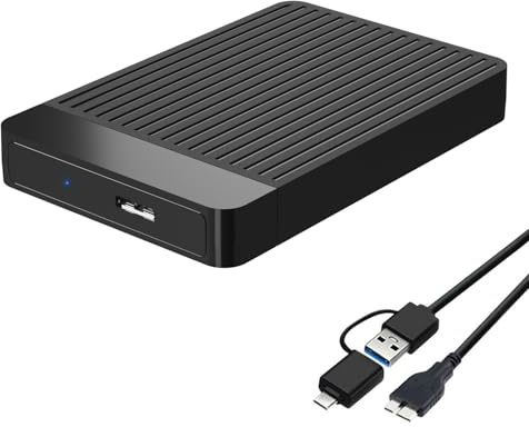 Tianken 1TB Ultra Slim Portable External Hard Disk Drive 2.5'' USB 3.0 HDD Storage for Mac, PC, Laptop, PS4, Xbox one