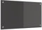 vidaXL Küchenrückwand Dunkelgrau 70x40x0,6 cm Hartglas