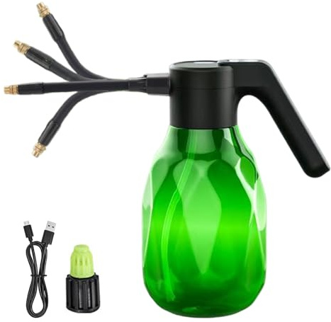 Spruzzatore elettrico - Strumento di pulizia portatile da 2 l, dispositivo elettrico per bottiglie spray, giardinaggio prato, pulizia auto, fertilizzazione di fiori e verdure, attrezzatura per