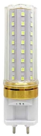 LEDLOCLB Bombilla de maíz LED G12 10w 15w 20w,lámpara halógena reemplazable,base de aluminio G12, ángulo de haz de 360°(1 pieza) (15W AC100-240V/Blanco 6500K)
