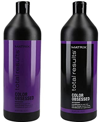 Matrix Total Results Color Obsessed Shampoo (1L) and Conditioner (1L) (2 x 1L)
