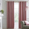 Laurence Llewelyn-Bowen - Rideaux en Velours Rose Blush 168 x 137 cm - 2 Panneaux - Rideaux Occultants pour Chambre à Coucher - Oeillets - Rideaux Thermiques et Insonorisés en Rose Blush