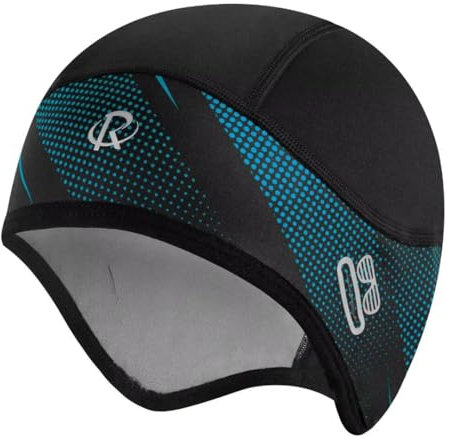 ROTTO Fahrradmütze Laufmütze Herren Damen Warm Winddichte Wintermütze Helm-Unterziehmütze Sportmütze für Radfahren Laufen Skifahren Wintersport