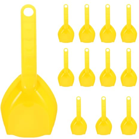 Warmhm 12st Kinderschaufel Strandschaufeln für Kinder Strandspielzeug Sandschaufeln Kindergartengeräte Sandschaufeln Für Strand Plastik Bagger Verdicken für Kinder 8-10 Kleine