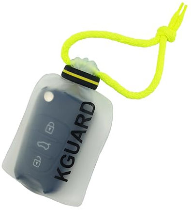 KGuard Bolsa Estanca IPX8 Translúcida para la Llave Electrónica del Coche. Cómoda y Compacta. Diseñada para Deportes Acuáticos (Surf, Sup, Kitesurf, Windsurf, Foil, Natación...)