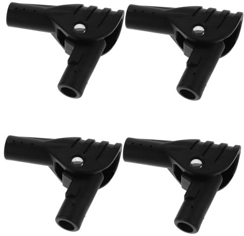 ibasenice 4stücke Zeltstangen Verbindungsstücke Zeltstützstangengelenk Campingbedarf Zeltteile Zeltstützverbinder Zeltkomponenten Zeltfaltgelenk Zeltstangengelenkersatz Zeltstützstangenbefes