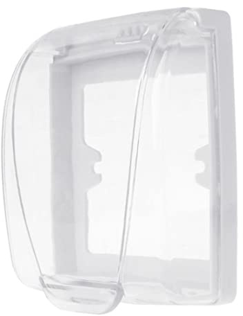 Coperchio di protezione per interruttore impermeabile, scatola di protezione trasparente per interruttore della luce da parete, per presa, coperchio di per dell