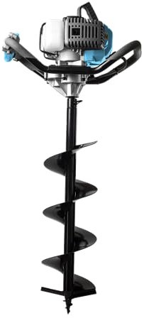 LEMAN - Ahoyadora Térmica LOTAR052, 52 cm³, 1700 W, Brocas Ø 300 mm Máx, Motor 2 Tiempos Refrigerado por Aire