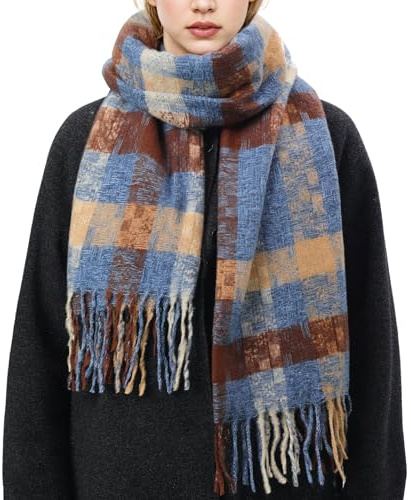 Nimalpal Winter Scarf for Women, Fashion Long Blanket Scarf Soft Feel Women's Scarves & Wraps Warm Gifts