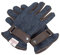 Walker & Hawkes - Herren Handschuhe - aus schottischem Harris-Tweed & Leder - Overcheck-Tartanmuster - Mitternachtsblau - XL