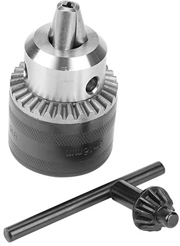 3-16mm Mandrin de perceuse électrique pour Perceuse Électrique B16/B18 /1/2-20UNF, (Taille du mandrin de perçage : H: 6,5 cm, diamètre du trou : 1,6 cm), pour Tours et Perceuses à(3-16MM[B16])