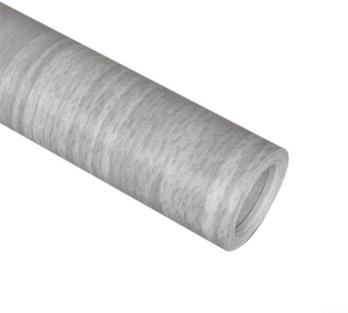 Revêtement de sol en vinyle PVC élégant avec grain de bois - Rouleau de 10 m - Convient à tout espace intérieur