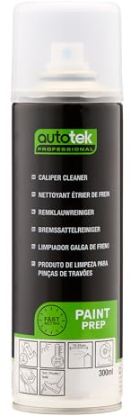Autotek Professional Caliper Cleaner – Quick & Effective Brake Cleaner with Precision Straw for Dirt, Grease & Dust Removal – Ideal for Paint Preparation 300ml