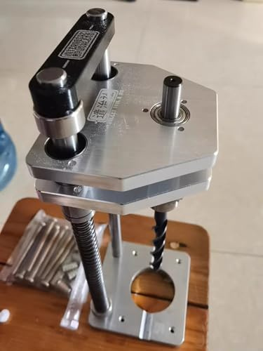 Estensione della Guida di Scorrimento da 300 MM, Guida di Foratura Verticale in Lega di Alluminio per Trapano Manuale, Supporto per Trapano a Colonna di Precisione