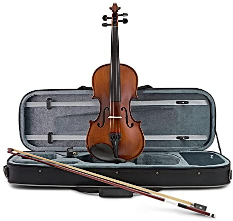 Stentor Student Standard Violin Outfit 1/2 Size, Violin for Beginners & Kids 12+ with Wood Bow & Carry Case, Entry Level String Instruments, 1542E