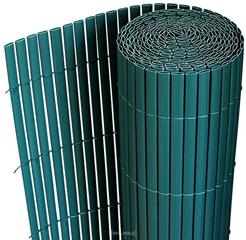 [neu.haus] Balkonsichtschutz Hidden PVC Sichtschutzmatte 150 x 300 cm Terrasse wetterfest UV-beständig Sichtschutzzaun Windschutz Grün