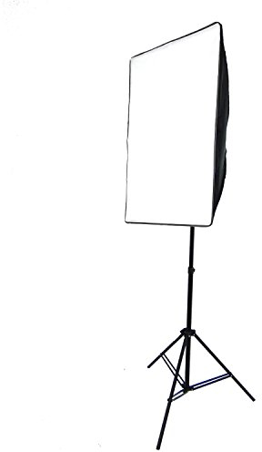 Studioset Studioleuchte faltbar Softbox DynaSun Kit SB1007 48x65 E27 Easy Folder mit Stativ für Studio Photo Video