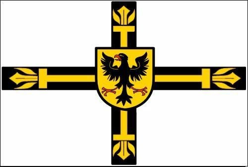 U24 Drapeau du ordre Allemand 90 x 150 cm