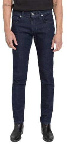 Baldessarini Herren 5-Pocket-Jeans Jayden Taperd Fit B1 16506.1479 6834, Größe:W34/L34, Farbe:6810 Dark Blue raw
