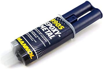 MANNOL - 9905 - 2K Epoxy Metal Chemical Adhesive - Fast Cure - Strong Bond - 30g x2