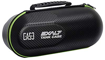 Exalt Paintball Carbon Series Tank Case (Schwarz - Limettengrün)
