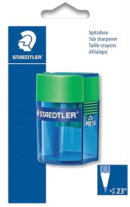 Staedtler 511 006 BK Temperino con Barattolo Rotondo