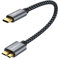 SUNGUY USB C auf Micro B Kabel USB 3.1, 0.3M 10Gbps USB C Stecker auf Micro B Stecker Festplattenkabel kompatibel mit Toshiba, Seagate, WD,Galaxy S5 Note 3,HDD usw-Grau