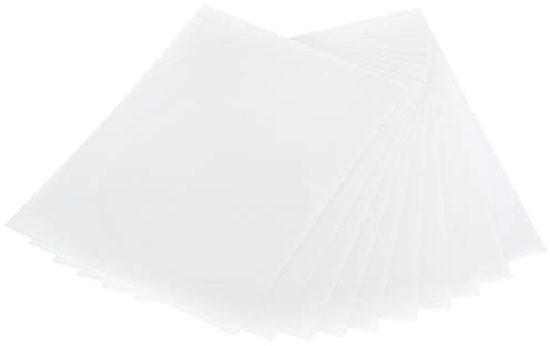 Feuilles de plastique rétractable imprimable, 10 pièces Kit de feuille de film thermorétractable lumineux film rétractable thermorétractable film rétractable imprimable en plastique à peindre Papier