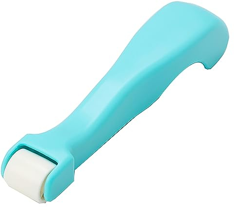 Rueda de presión Prensa Herramienta de Rodillo de Costura para Acolchado, Papel Tapiz, decoración del hogar (Azul)