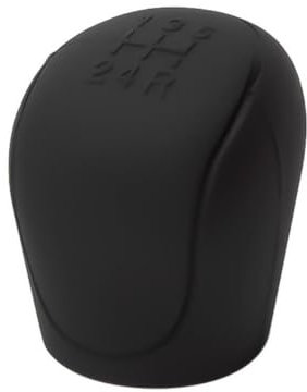 KOMUNJ Protezione della leva del cambio, protezione della leva del cambio, silicone morbido universale a 6 marce, protezione del pomello del cambio, antiscivolo, durevole, nero