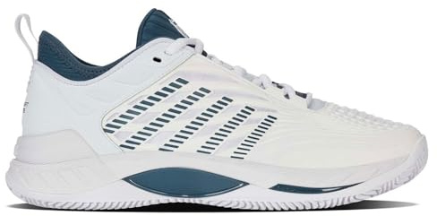 K-Swiss Hypercourt Supreme 2, Scarpe da Tennis Uomo, White Stargazer, 41 EU
