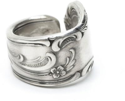 Miniblings Ring Men Made of Antique Cutlery Upcycling Fork Spoon Handmade LR3 - Handmade Fashion Jewelry - Fingerring