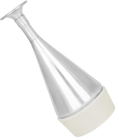 NOLITOY Silenciador para Trompeta de Aleación de Aluminio, Sordina Recta Ligera Color Plata para Práctica en Casa, Accesorio Musical, Reducción de Volumen para Trompeta