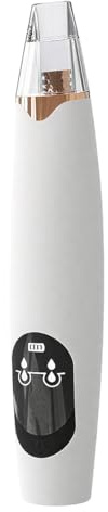 Tomedeks 1 Pezzi Aspiratore Punti Neri Pulizia Viso Pulitore di Pori Elettrico USB con 3 Testine e 3 Modalità Rimuove Punti Neri Brufoli e Acne