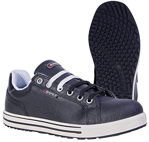 Cofra Scarpe di Sicurezza Throw S3 SRC Old Glories 35070-003 Stile sneaker, Nero, 35070-003