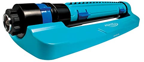 Sun Joe SJI-TLS18 Arroseur de pelouse à Oscillation Turbo à 3 Voies avec portée, Largeur, contrôle du débit