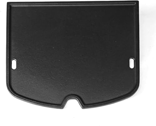 Denmay Plancha de hierro fundido para Weber Traveler Barbacoa de gas portátil, placa de fundición para exteriores, pieza de repuesto para Weber Traveler, 1 pieza de repuesto