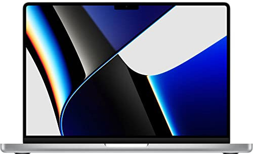 2021 Apple MacBook Pro mit Apple M1 Max Chip (16-zoll, 32GB RAM, 1TB SSD Kapazität) (QWERTZ German) Silber (Generalüberholt)