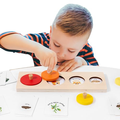 Dreuhuing Gioco Di Abbinamento Per Bambini | Educativo Interattivo,Puzzle Carte Abbinamento Apprendimento Linguistico,Per Bambini In Età Prescolare Maschi Femmine Piccoli Casa Aula Viaggio