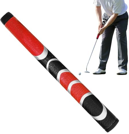 2025 Golf Grip Goma Putter Grip Swing Practice - Putter Grips | Reemplazo de manijas ligeras del club de golf | Accesorios de reemplazo de entrenamiento Swing antideslizantes para hombres