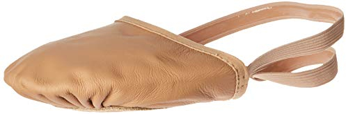 Bloch Dance Women's Eclipse Leather Contemporary/Lyrical Shoe, Nude, Large/7.5-9 M US