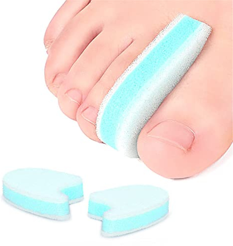 Séparateurs d'orteils en mousse, coussinets de correction respirants, correcteur d'oignon, redresseur de gros orteils, attelle d'oignon pour cors, hallux valgus, alignement du gros orteil