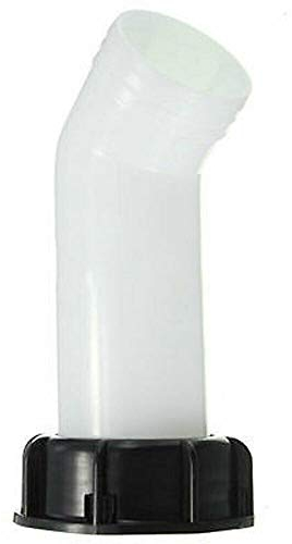 TOP-VIGOR IBC Water Tank 2''Extension Drain Spout Hose 1000L Nozzle Tap Cap Valve Fitting