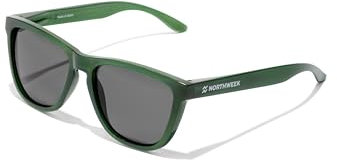 NORTHWEEK Unisex Regular Sonnenbrille, Dark Green-Dark, Einheitsgröße