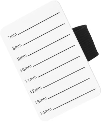 TINEASUR Espositore Applicazione Extension Acrilico Bianco e Ciglia in o per Vassoio 7-14mm Comoda e Uso Professionale Domestico
